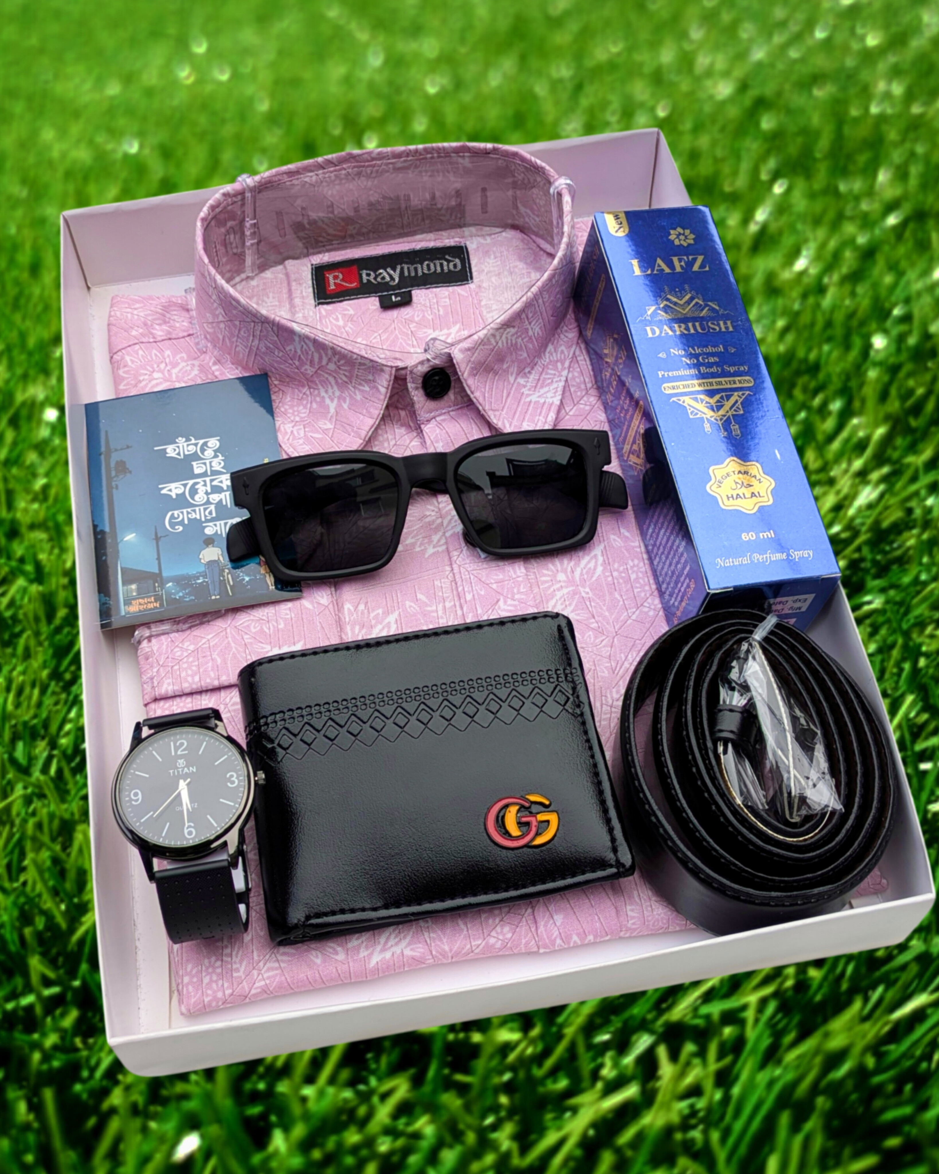 Pink Colour || Print Shirt Combo