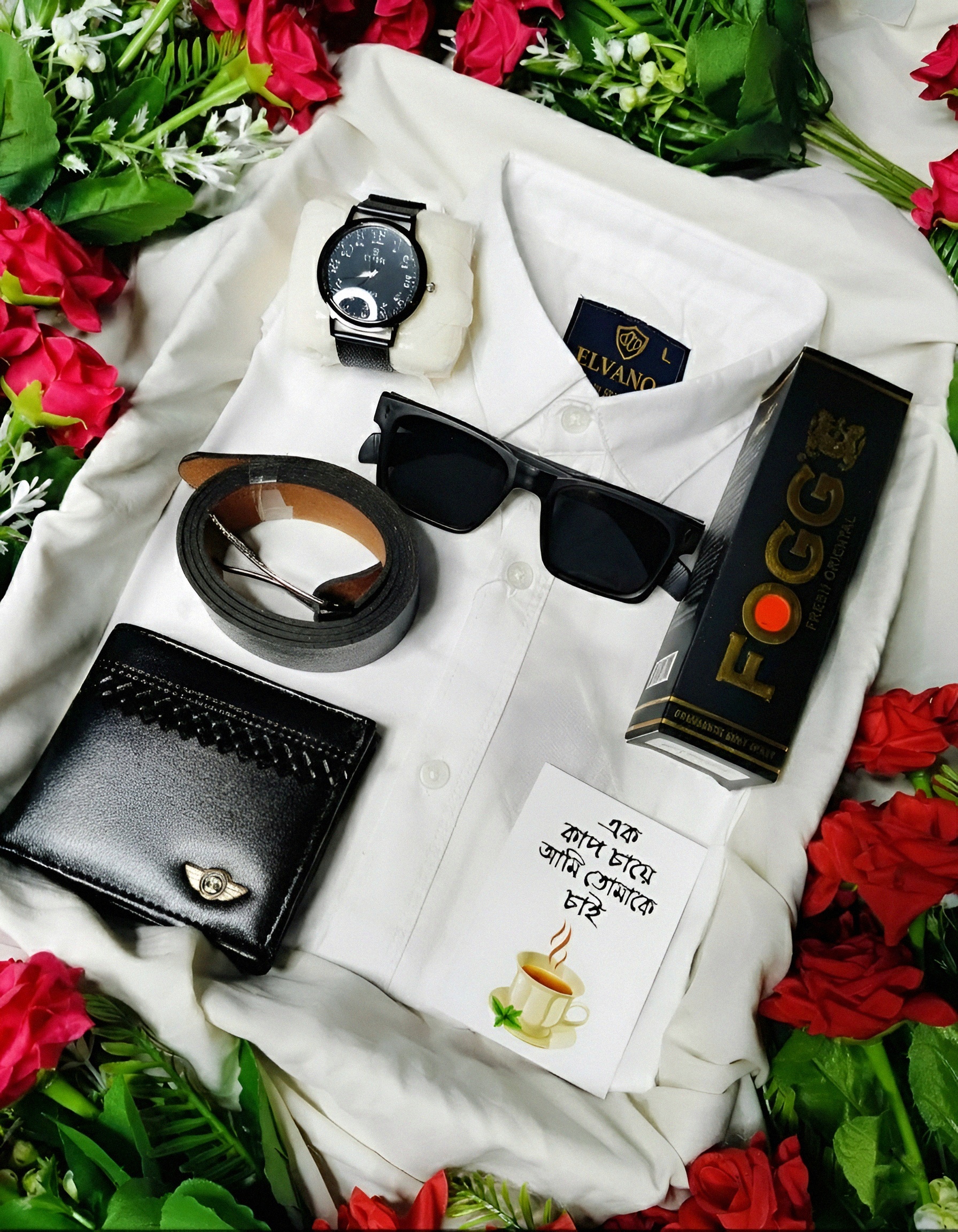 White Colour || Shirt Combo